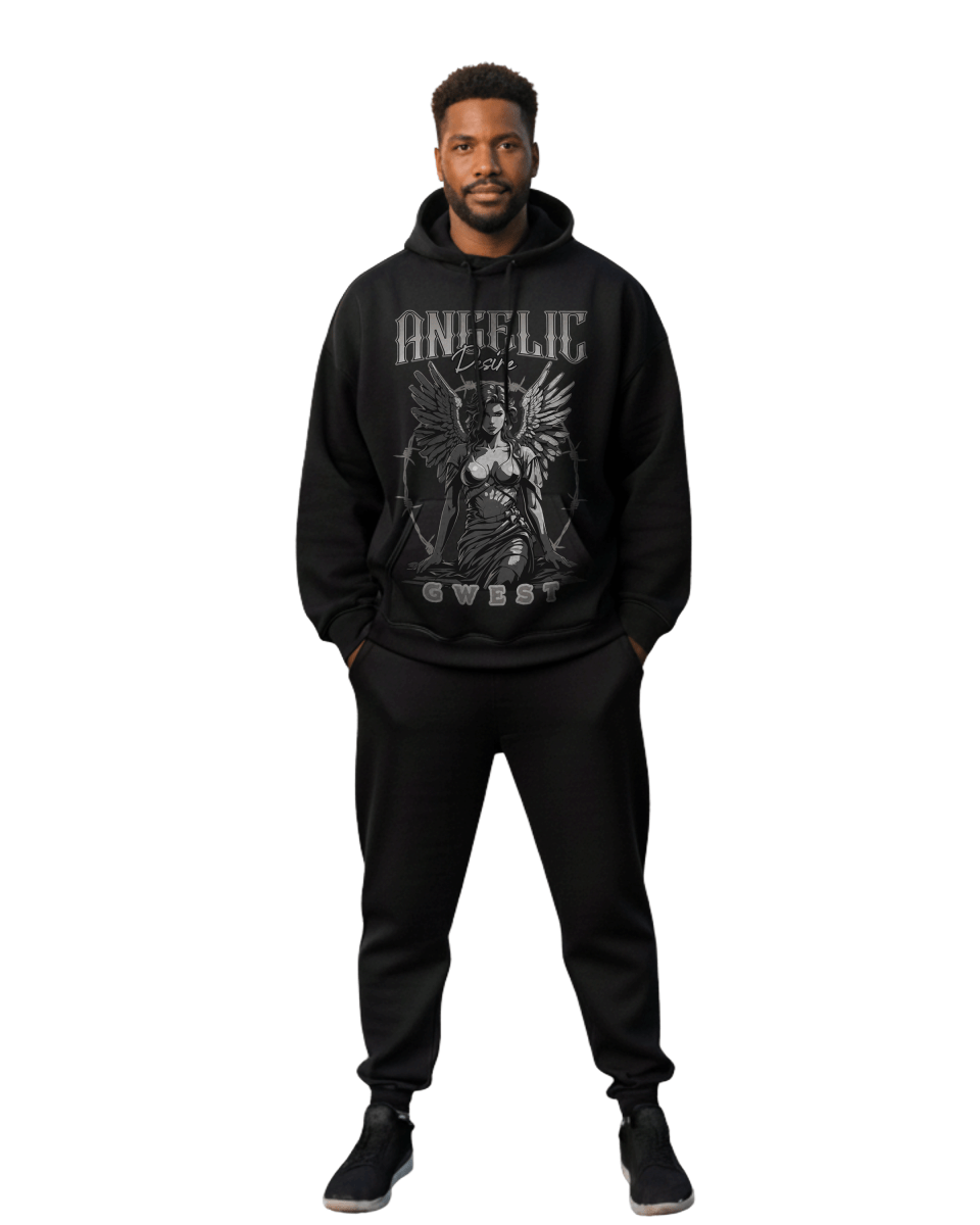 G West Rhinestone Blessing 2.0 Men's Hoodie - G West