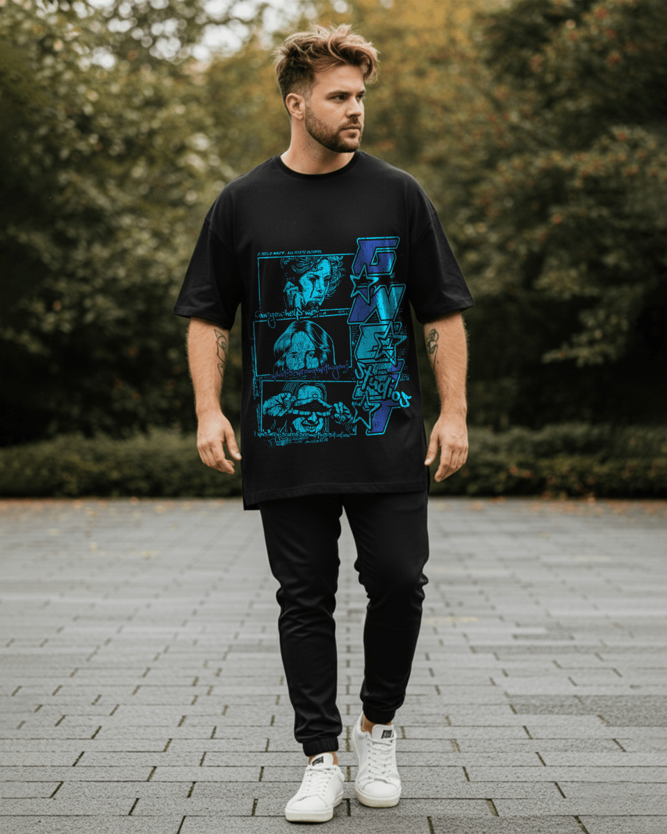 G West Rhinestone Can You Help Me Tee Big And Tall - G West