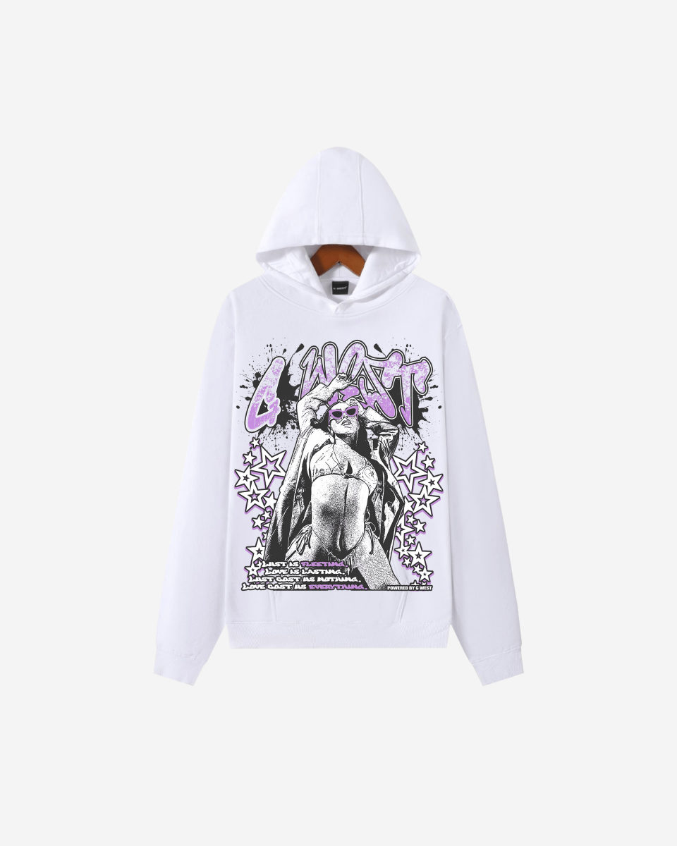 G West Rhinestone Heat Check Men's Hoodie - G West