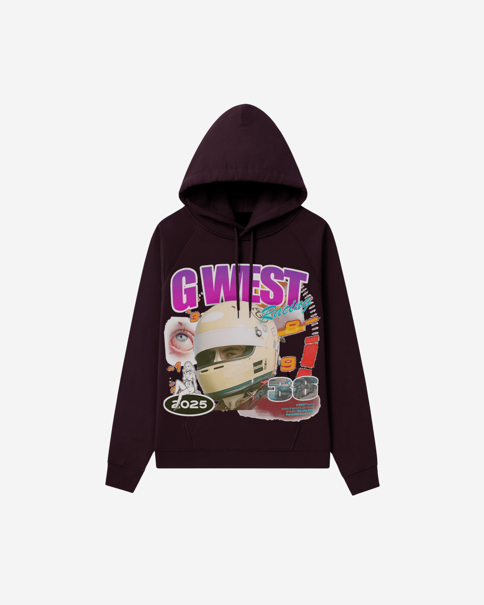 G West Rhinestone Overdrive Big and Tall Hoodie - G West
