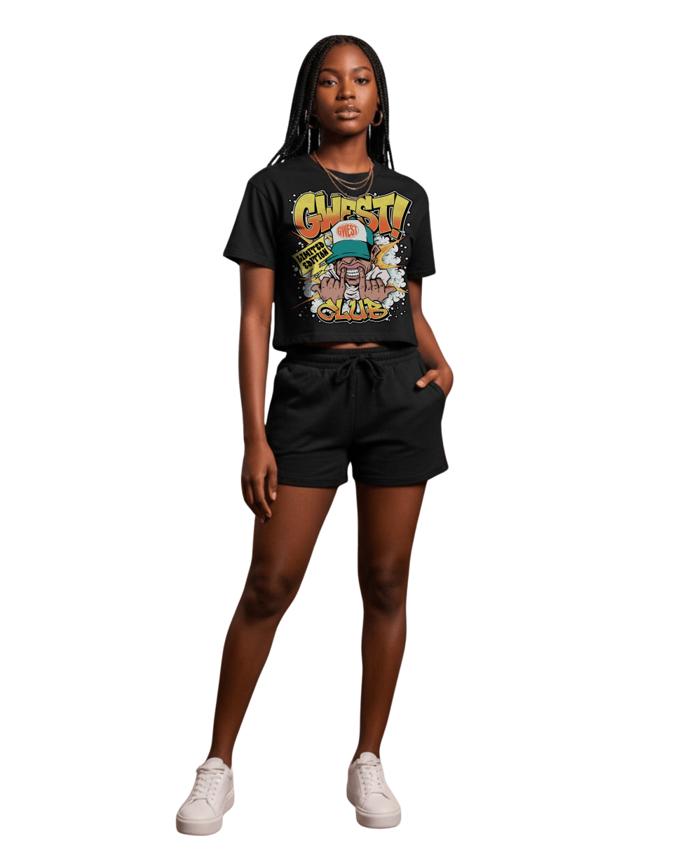 G West Rhinestone Savage Street Club Women's Set - G West