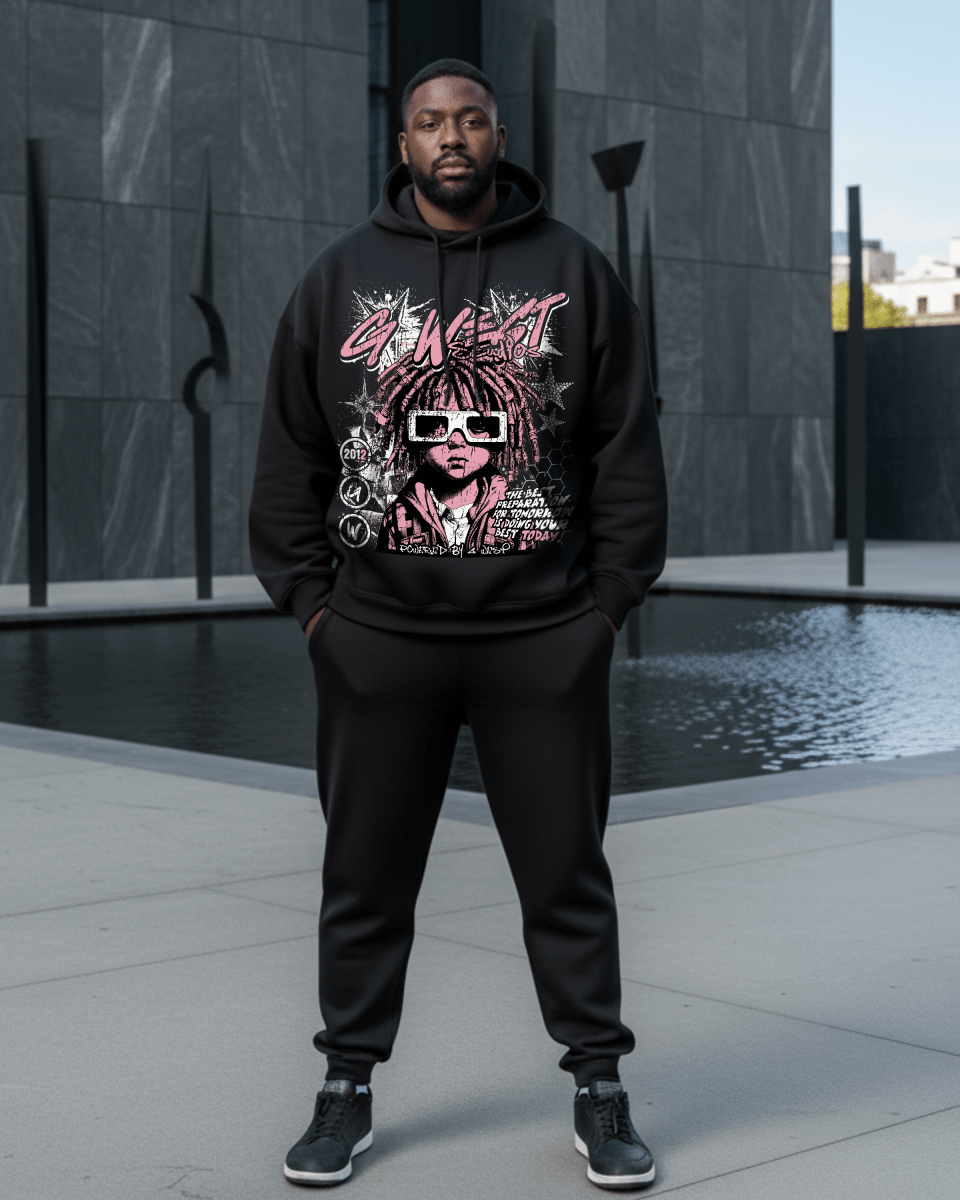 G West Rhinestone Urban Genesis Big And Tall Hoodie - G West