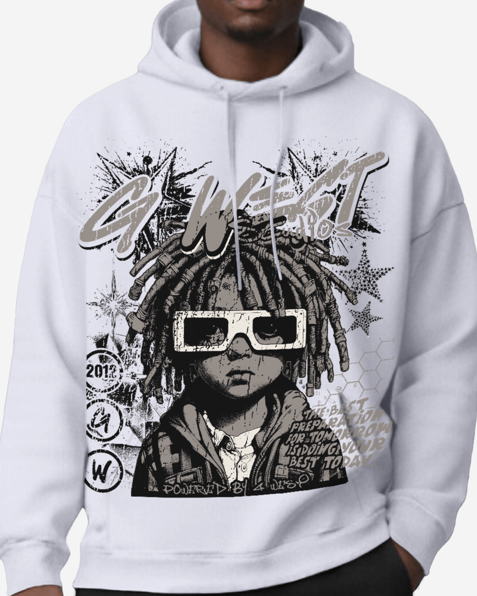 G West Rhinestone Urban Genesis Men's Hoodie - G West