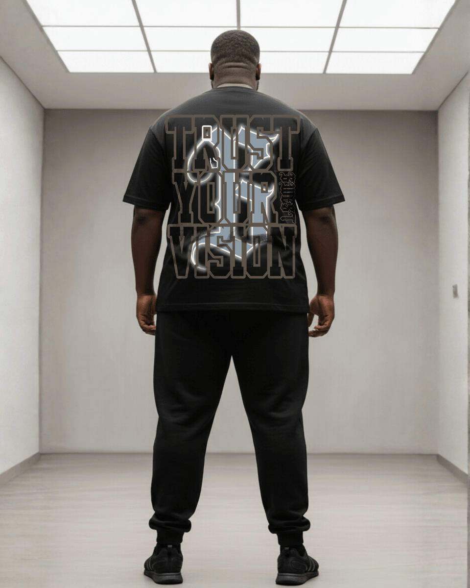 G West Rhinestone Vision Weaver Men's Big And Tall T-Shirt - G West