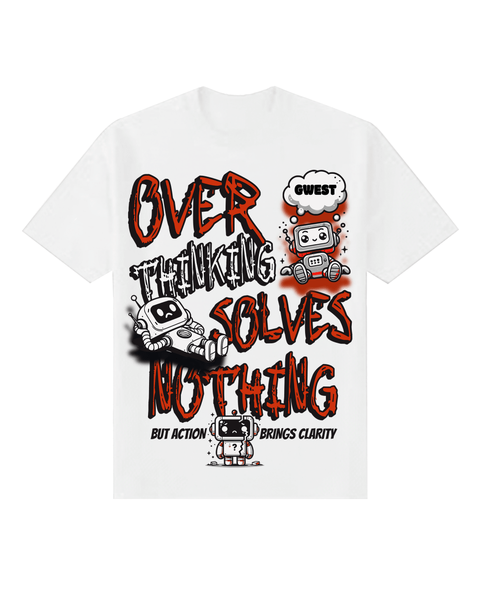 G West Robot Brain Buzz Kids T-Shirt - G West