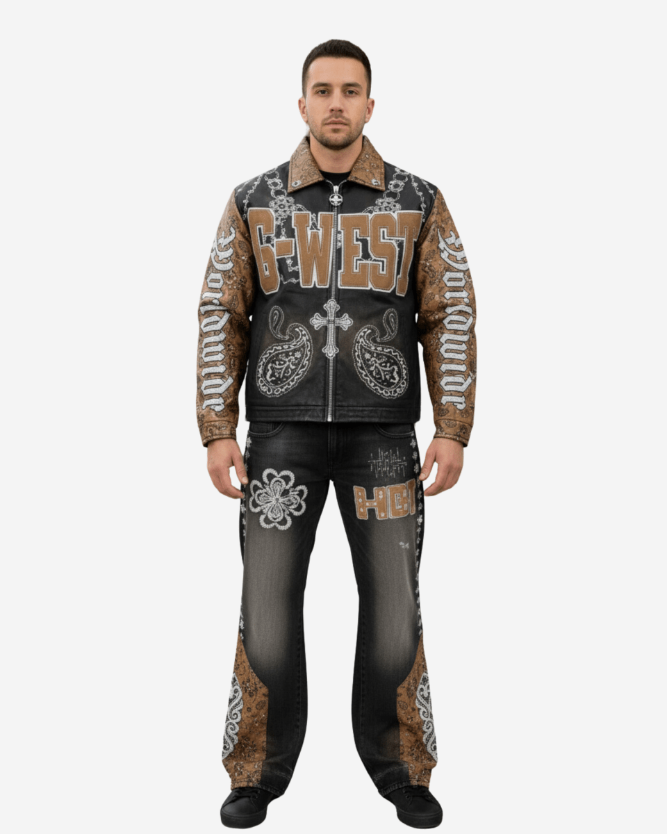 G West Rust West Legacy Denim Complicated Men's Set - G West