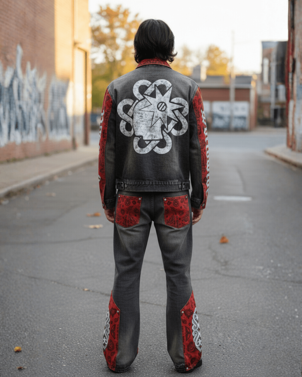 G West Rust West Legacy Denim Complicated Men's Set - G West