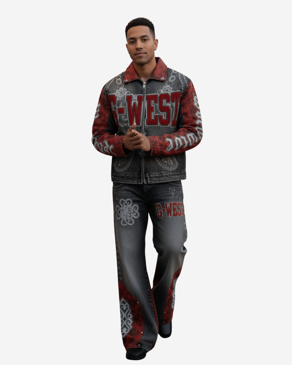 G West Rust West Legacy Denim Complicated Men's Set - G West