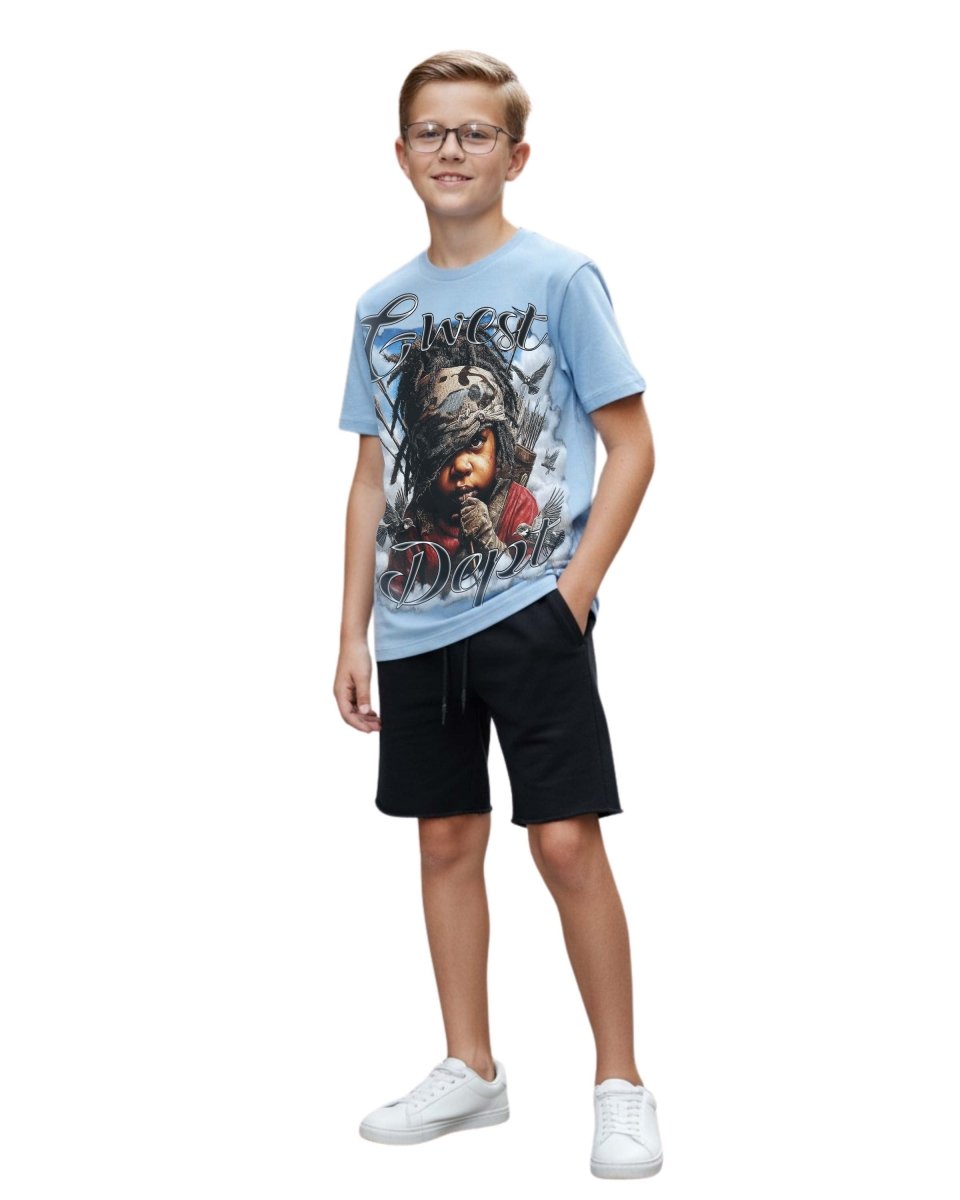 G West Scarred Kids T-Shirt - G West