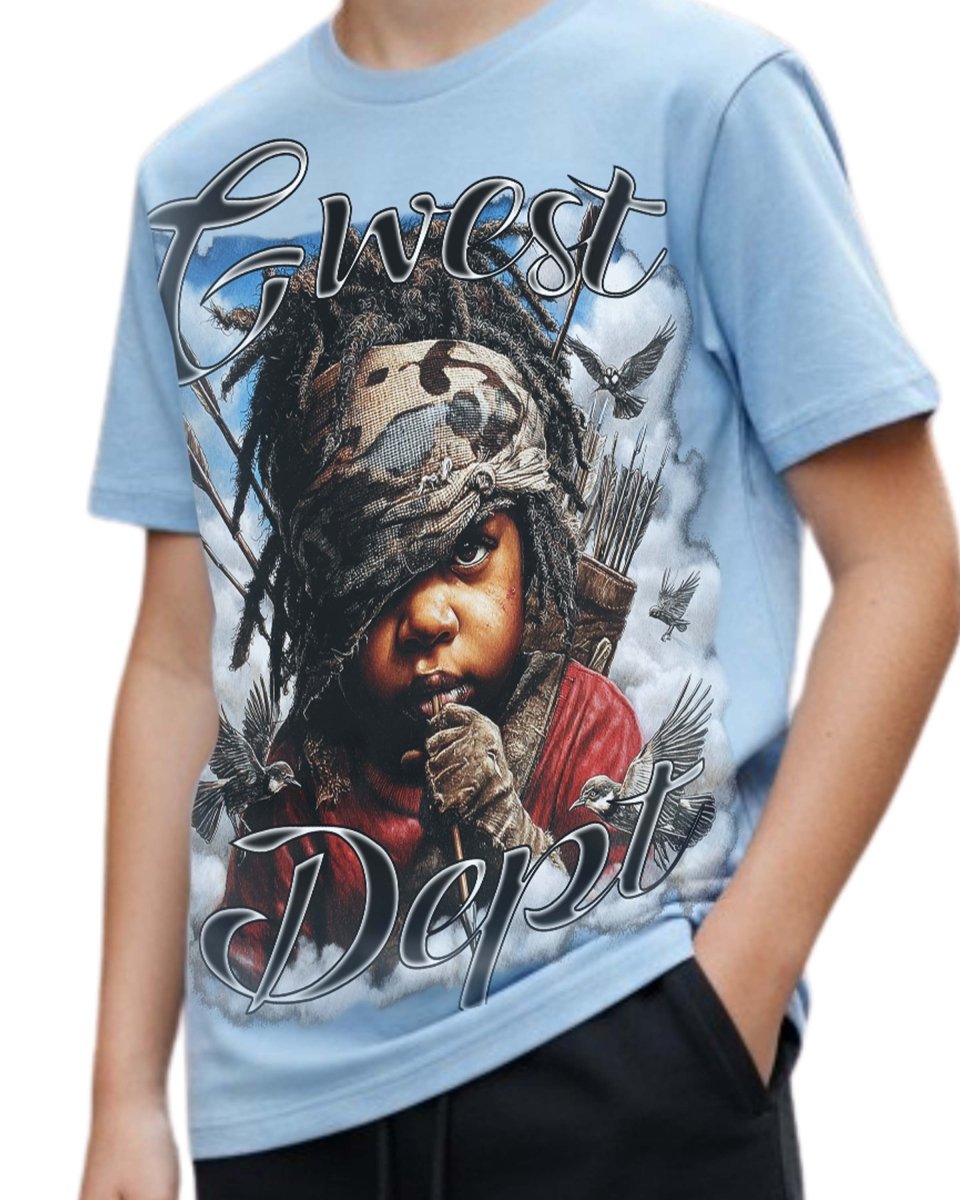 G West Scarred Kids T-Shirt - G West