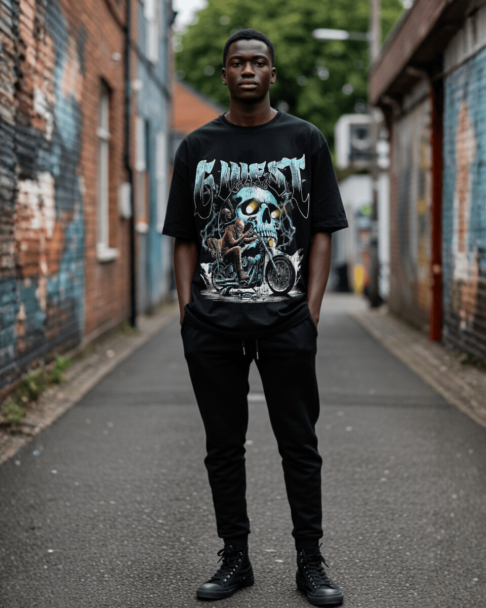 G West Soul Rider Men's Oversized T-Shirt - G West