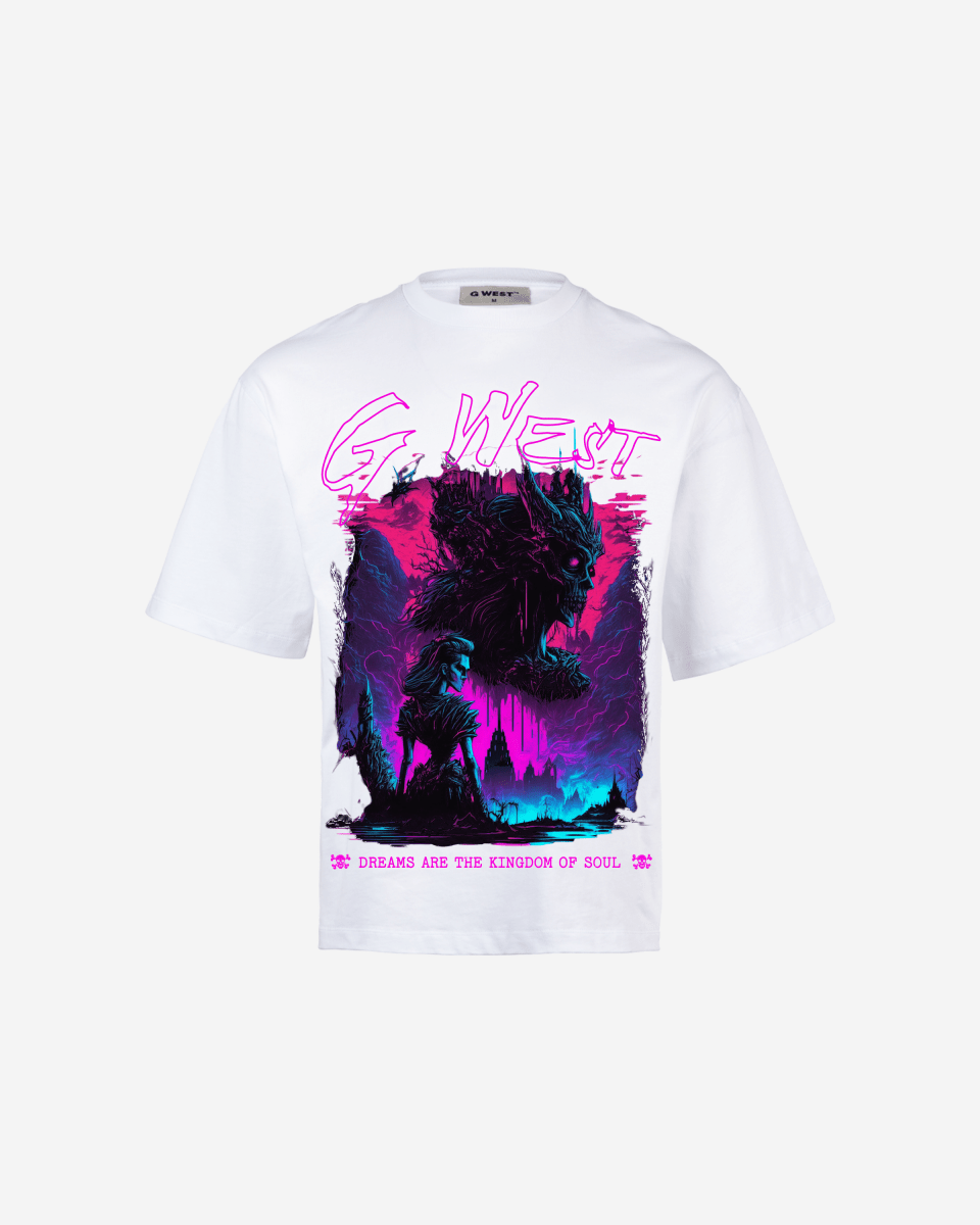 G - WEST SOUL'S KINGDOM OVERSIZED TEE GWROJMT185 - G West
