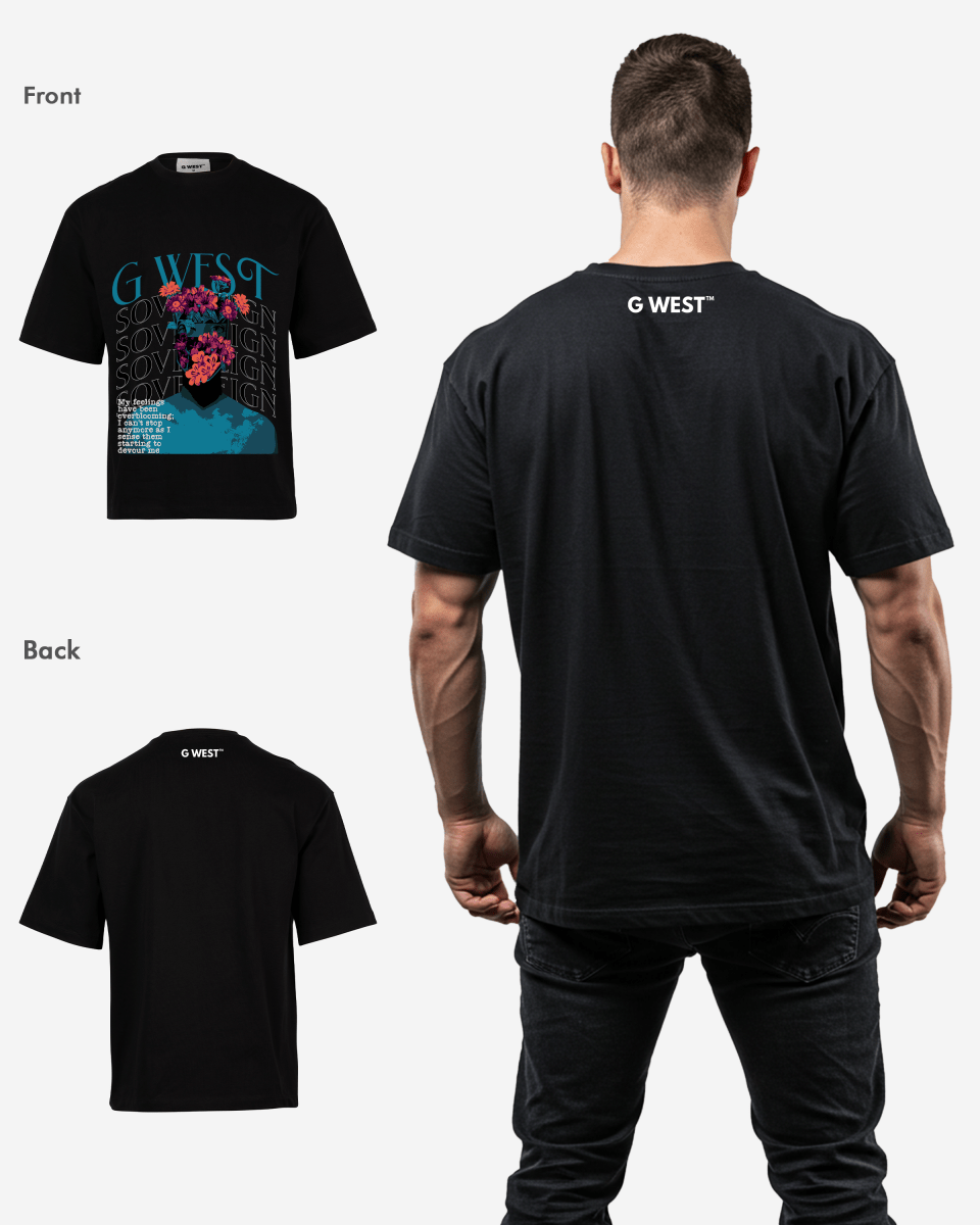 G WEST Sovereign OVERSIZED TEE GWROJMT66 - G West