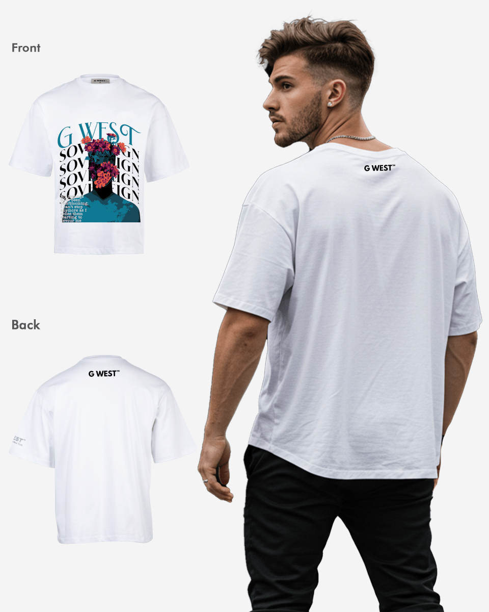 G WEST Sovereign OVERSIZED TEE GWROJMT66 - G West
