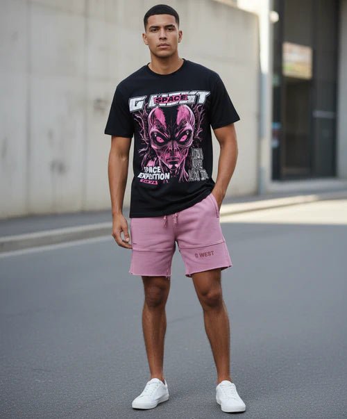 G West Space Expedition Oversized Tee & Short Set - G West