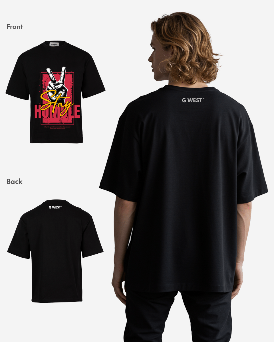 G - WEST STAY HUMBLE TEE GWROJMT149 - G West