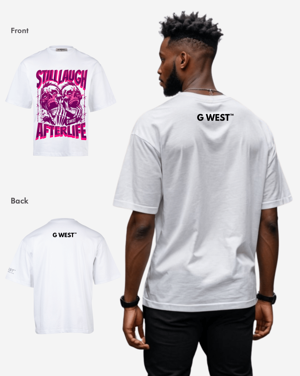G - WEST STILLLAUGH AFTERLIFE OVERSIZED TEE GWROJMT84 - G West