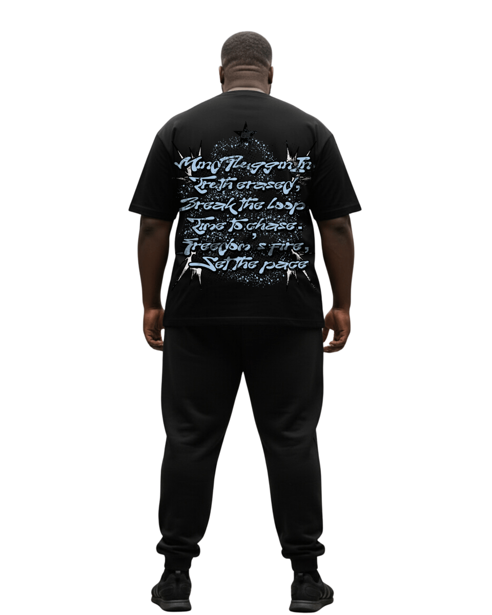 G West Swayed Big And Tall Oversized T-Shirt - G West