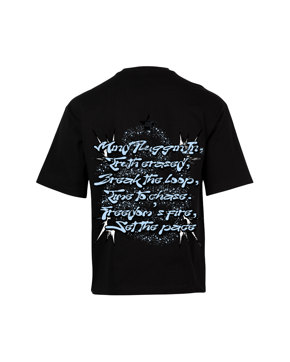 G West Swayed Big And Tall Oversized T-Shirt - G West