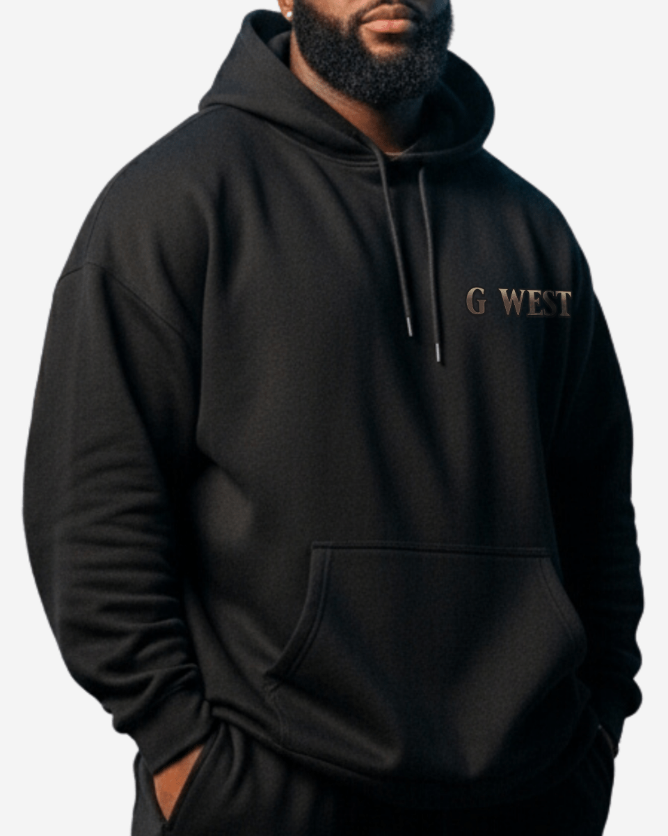 G West Symphony Of Shadows Big And Tall Hoodie - G West