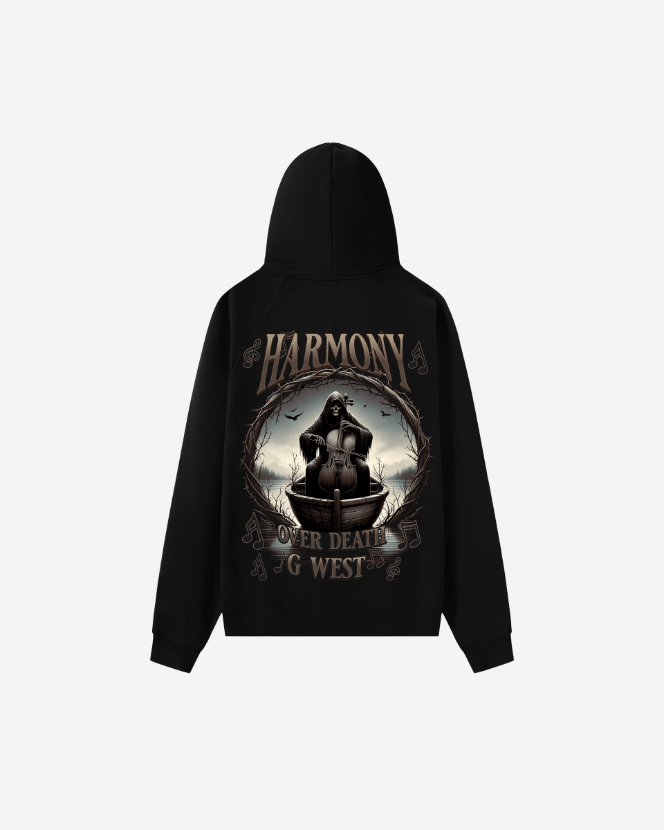 G West Symphony Of Shadows Big And Tall Hoodie - G West