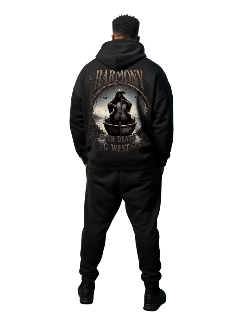 G West Symphony Of Shadows Big And Tall Hoodie - G West
