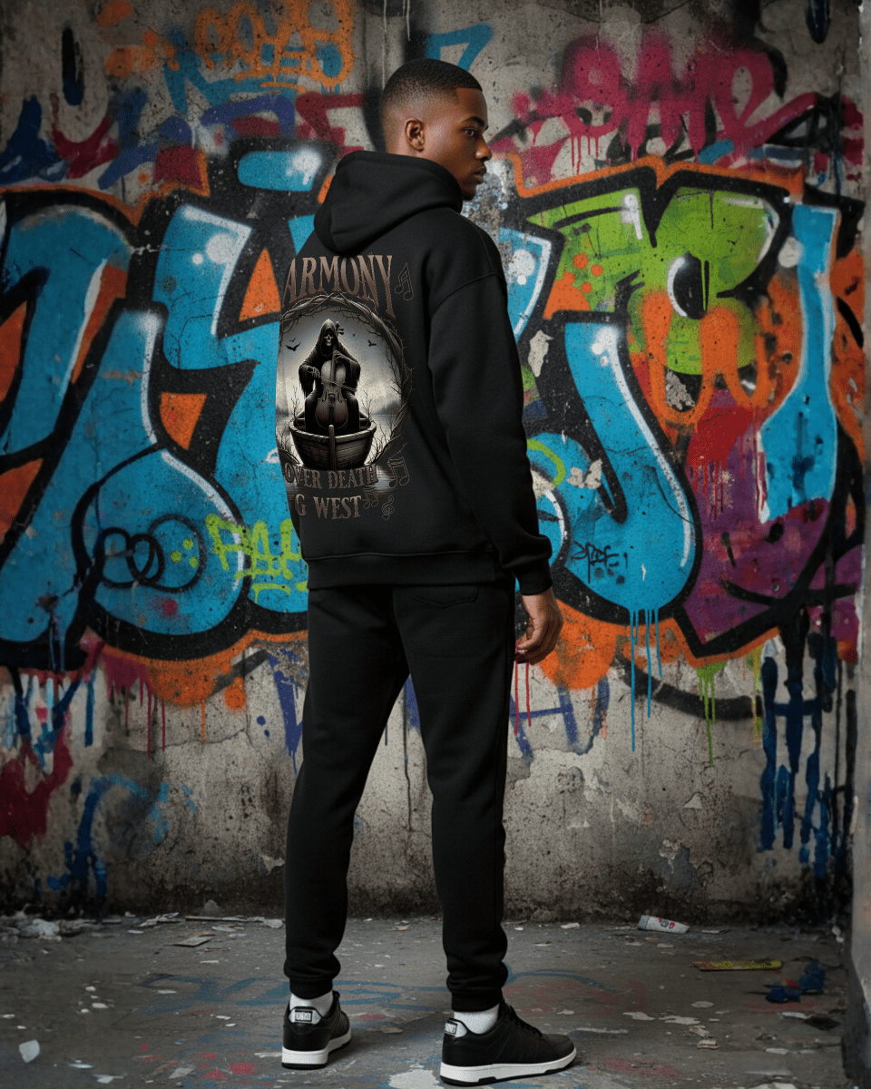 G West Symphony Of Shadows Men's Hoodie - G West