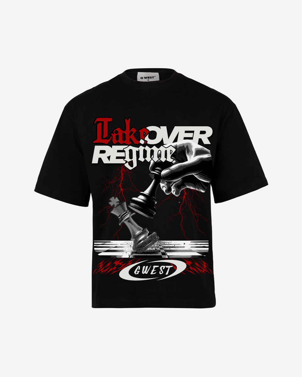 G West Take Over Regime Men's Oversized T-Shirt - G West