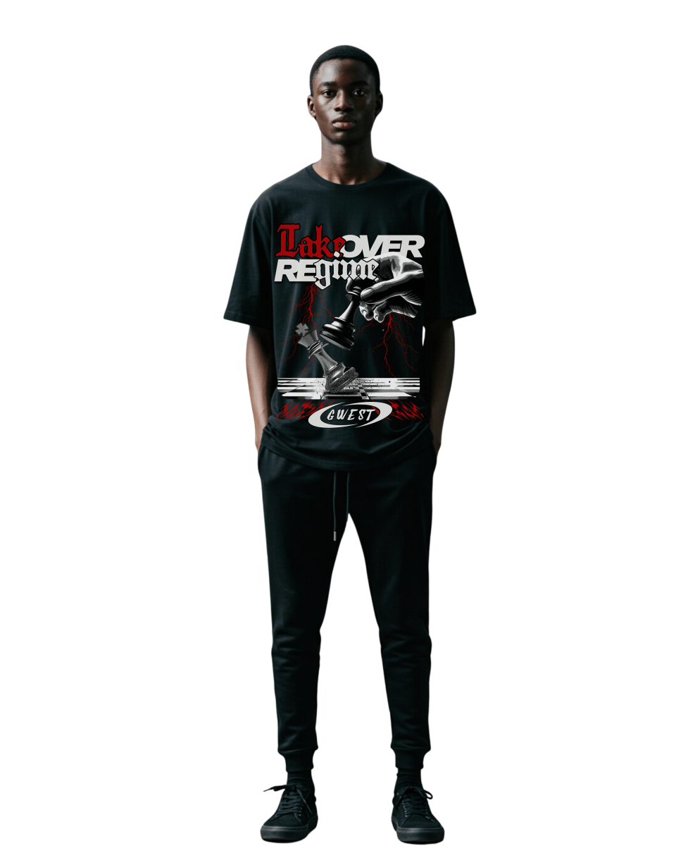 G West Take Over Regime Men's Oversized T-Shirt - G West