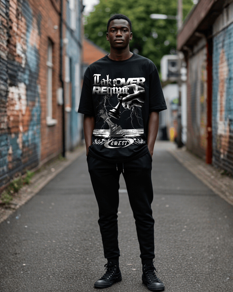 G West Take Over Regime Men's Oversized T-Shirt - G West