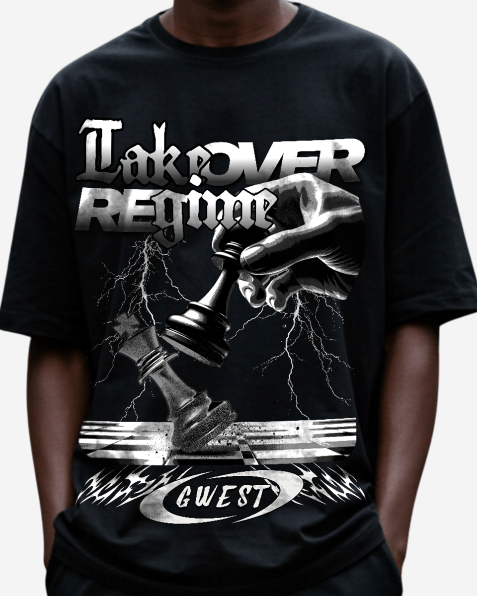 G West Take Over Regime Men's Oversized T-Shirt - G West