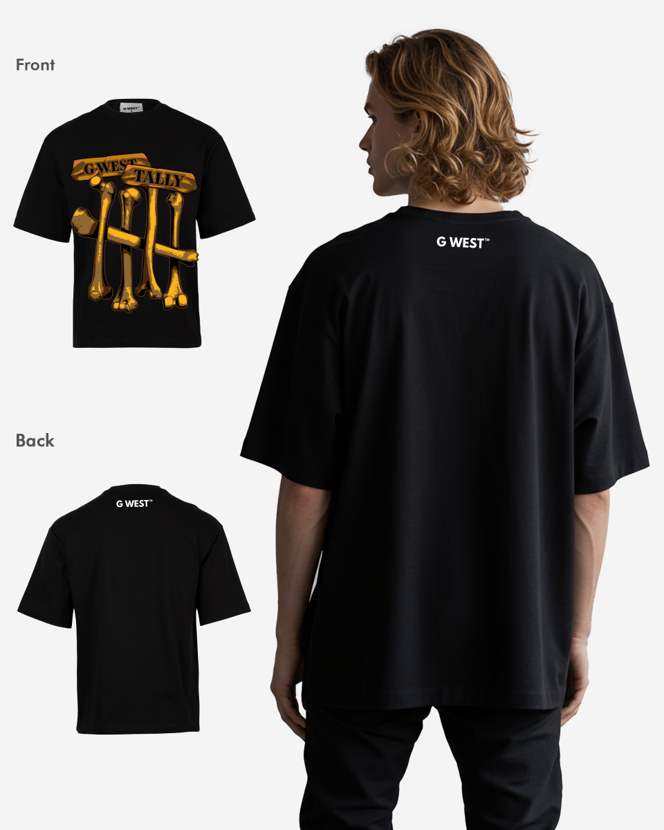 G WEST TALLY OVERSIZED TEE GWROJMT64 - G West