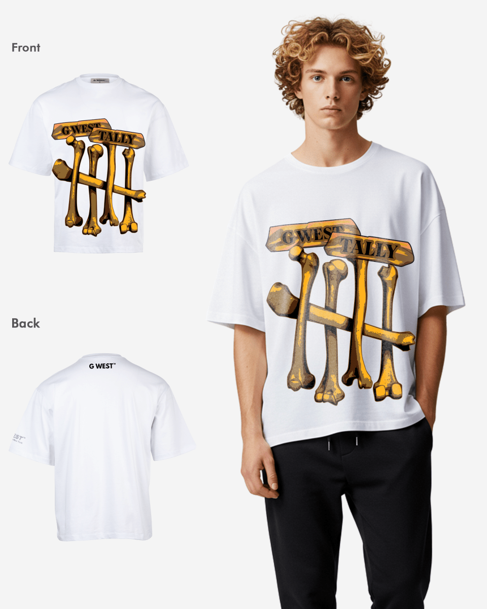 G WEST TALLY OVERSIZED TEE GWROJMT64 - G West