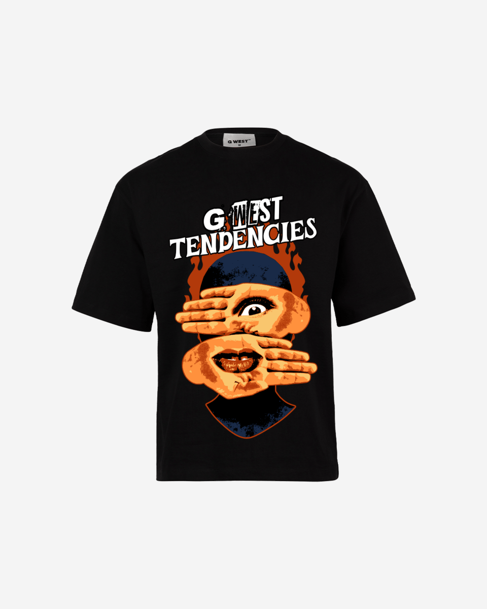 G - WEST TENDENCIES OVERSIZED TEE GWROJMT79 - G West