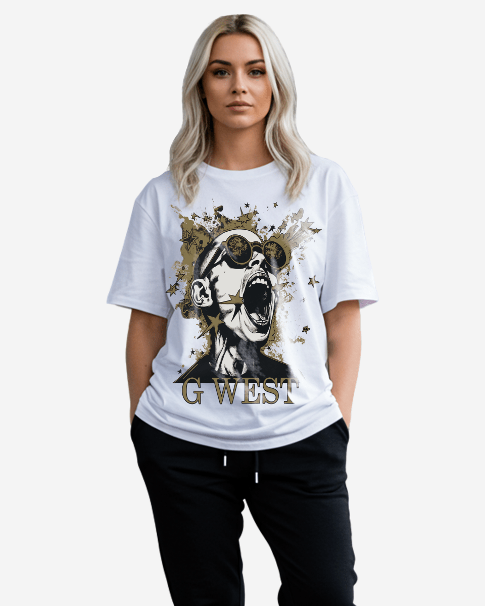 G West Too Loud Oversized Tee - WOMEN - G West