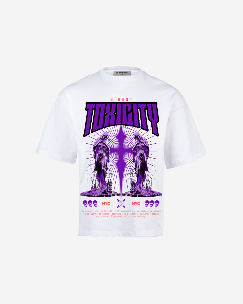 G - WEST TOXICITY OVERSIZED TEE GWROJMT194 - G West
