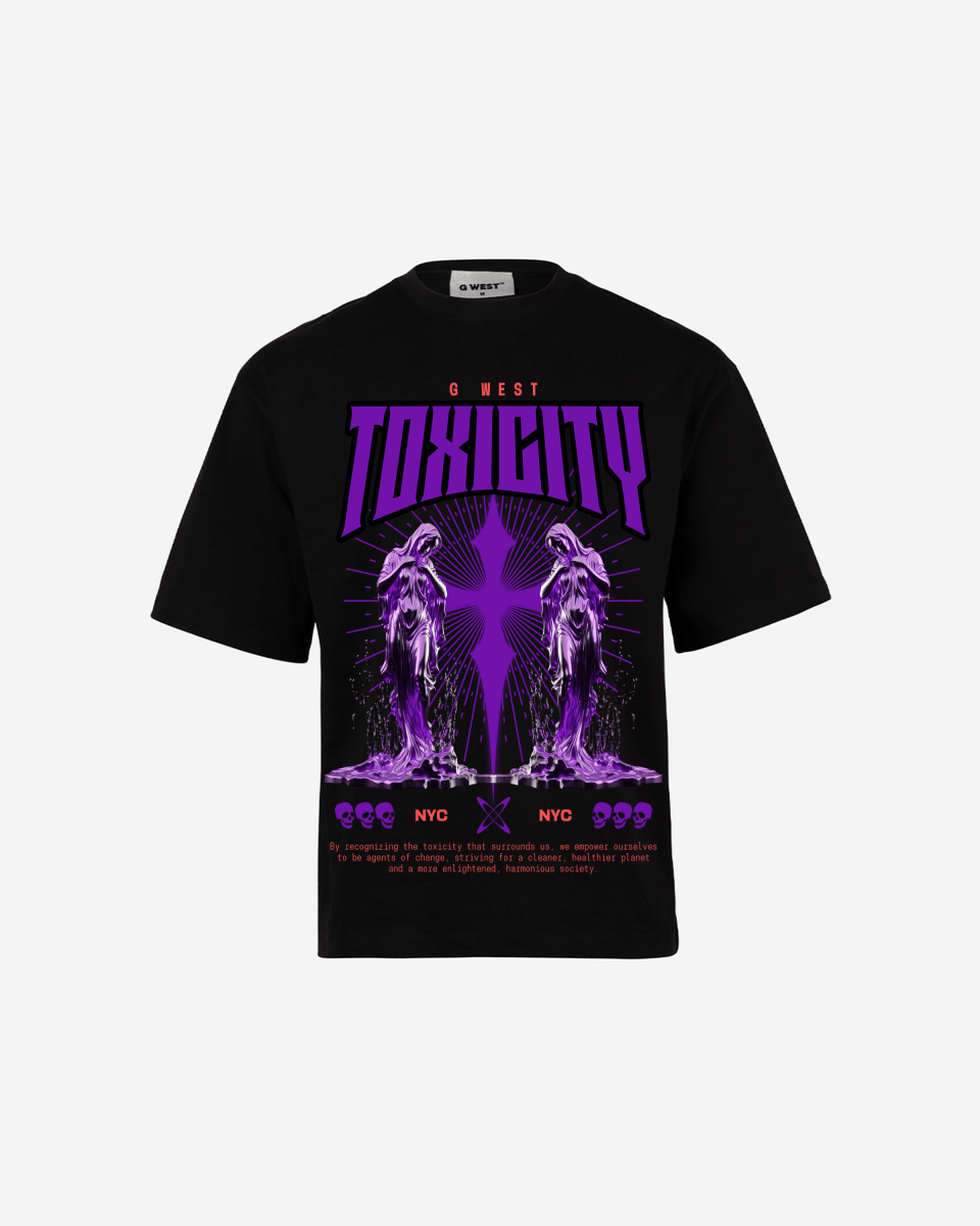 G - WEST TOXICITY OVERSIZED TEE GWROJMT194 - G West