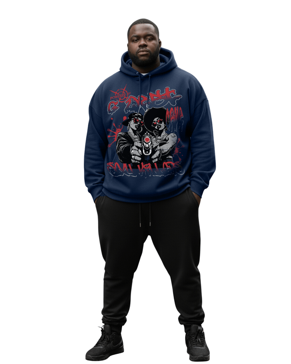 G West Trigger Twins Big And Tall Hoodie - G West