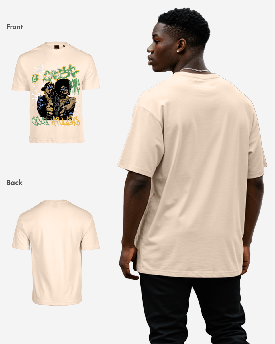 G West Trigger Twins Oversized Tee - G West