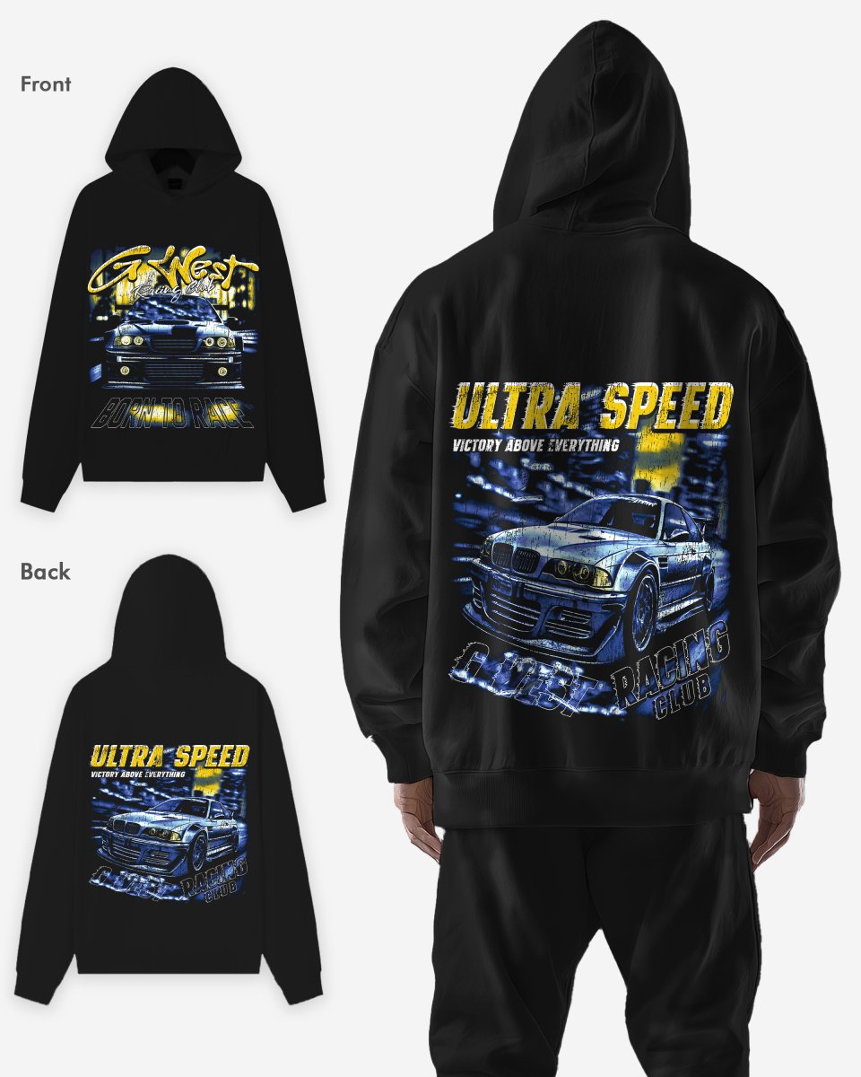 G West Ultra Speed Oversize Hoodie - G West