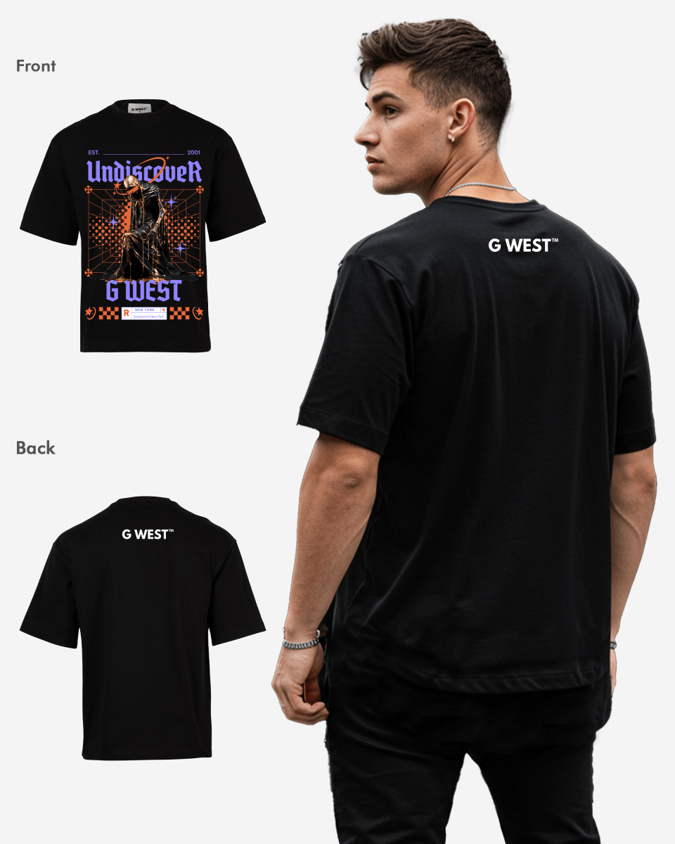 G - WEST UNDISCOVER OVERSIZED TEE GWROJMT164 - G West