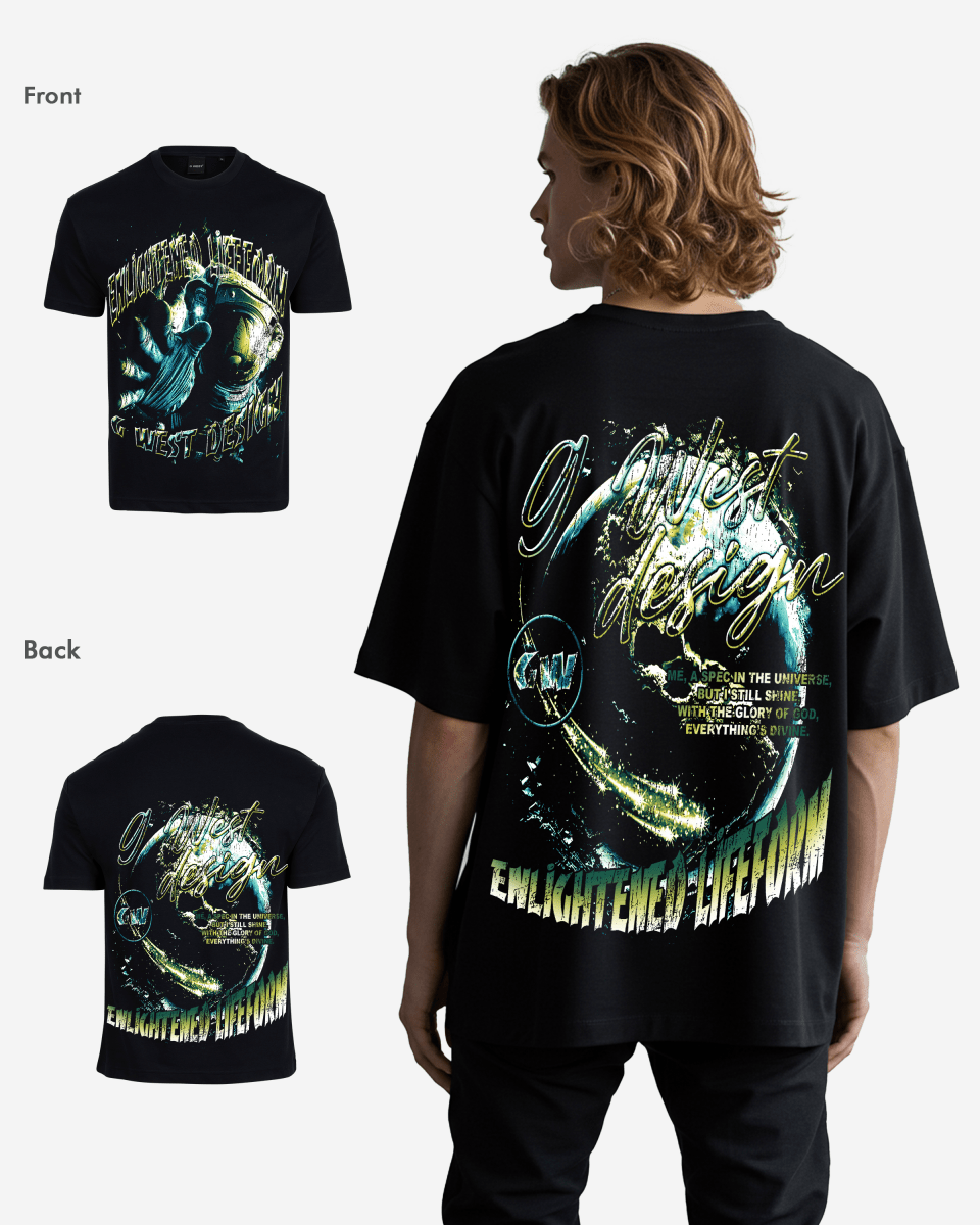 G West Universe Premium Oversized Tee - G West