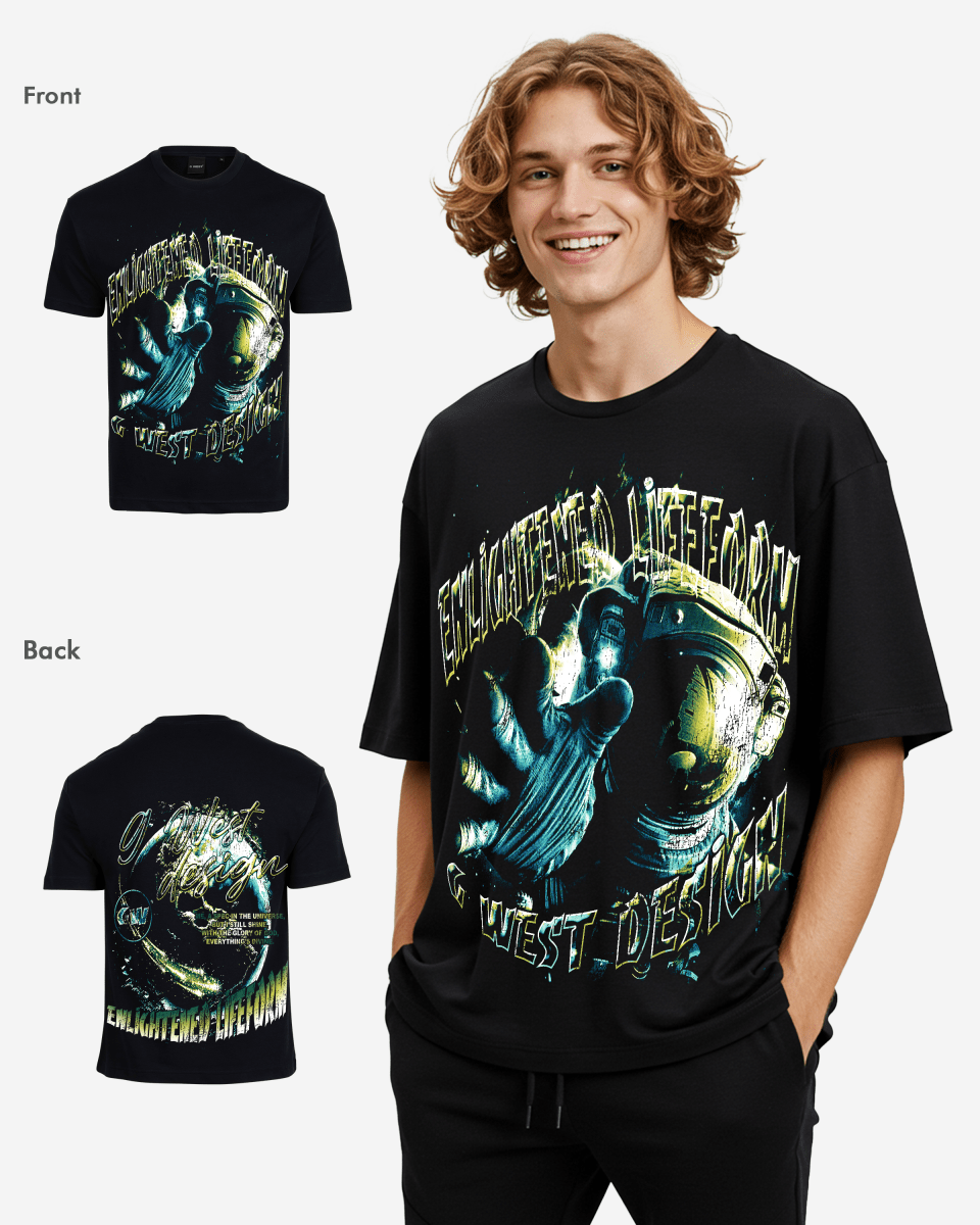 G West Universe Premium Oversized Tee - G West