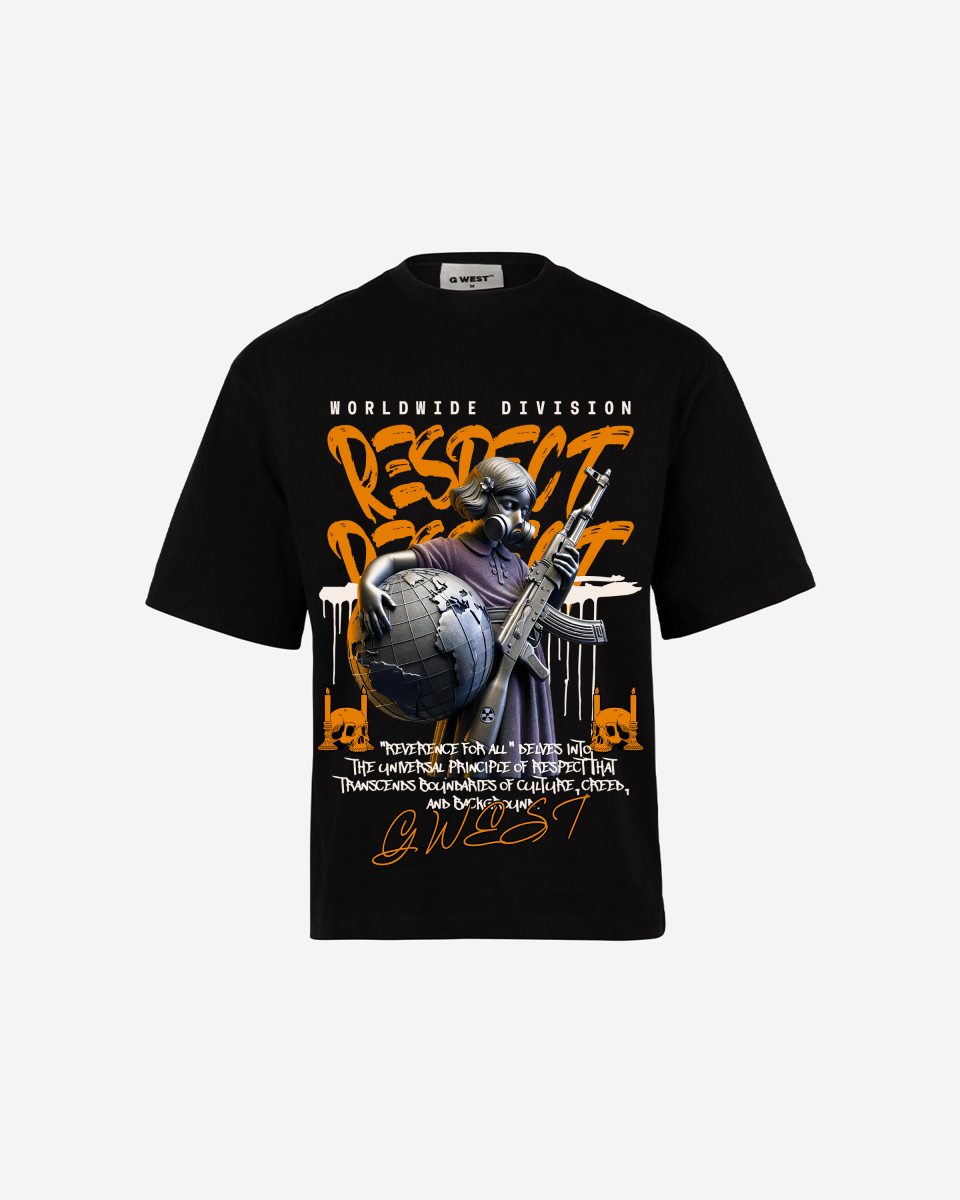G - WEST UNSEEN BATTLE OVERSIZED TEE GWROJMT191 - G West