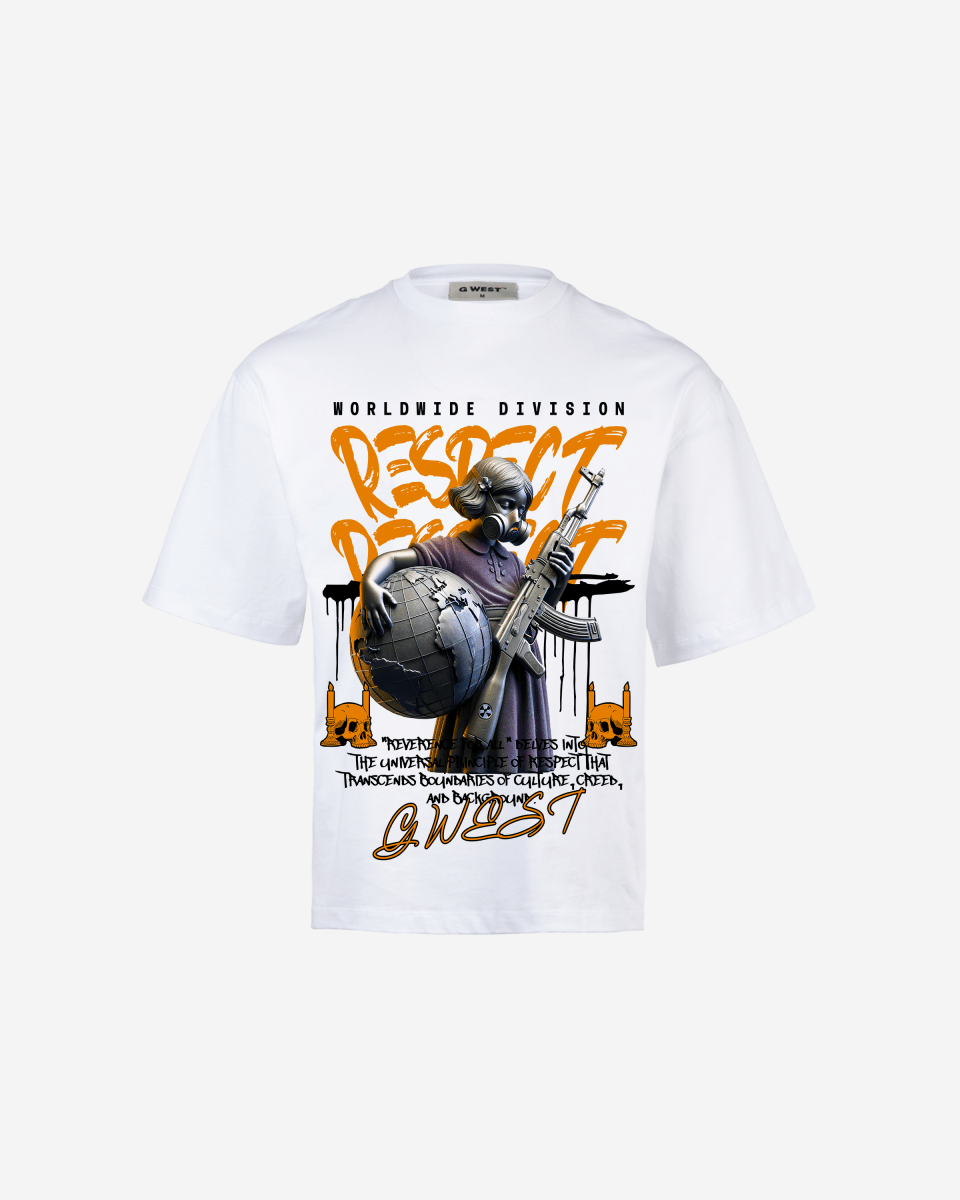 G - WEST UNSEEN BATTLE OVERSIZED TEE GWROJMT191 - G West