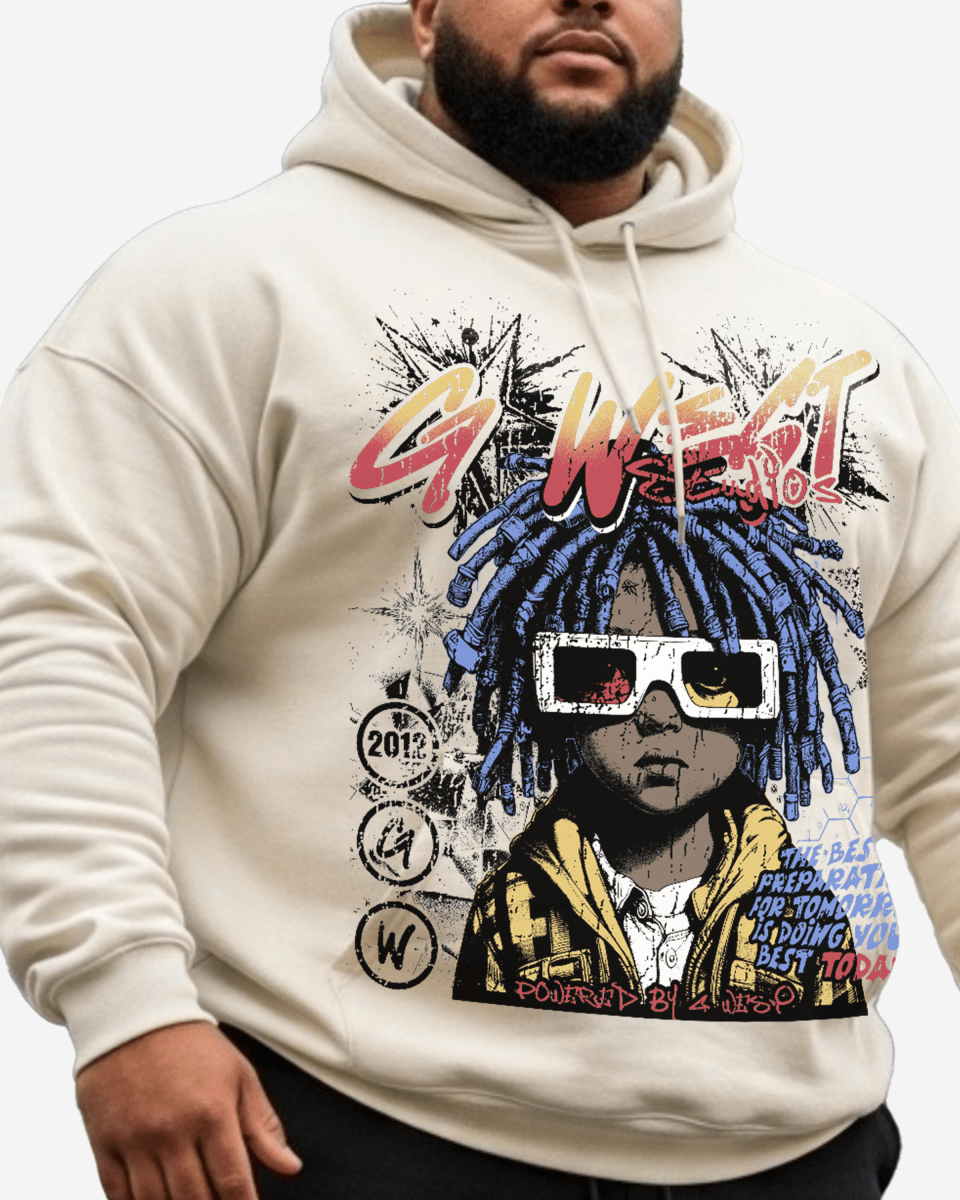 G West Urban Genesis Big And Tall Hoodie - G West