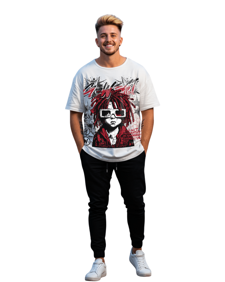 G West Urban Genesis Men's Oversized T-Shirt - G West