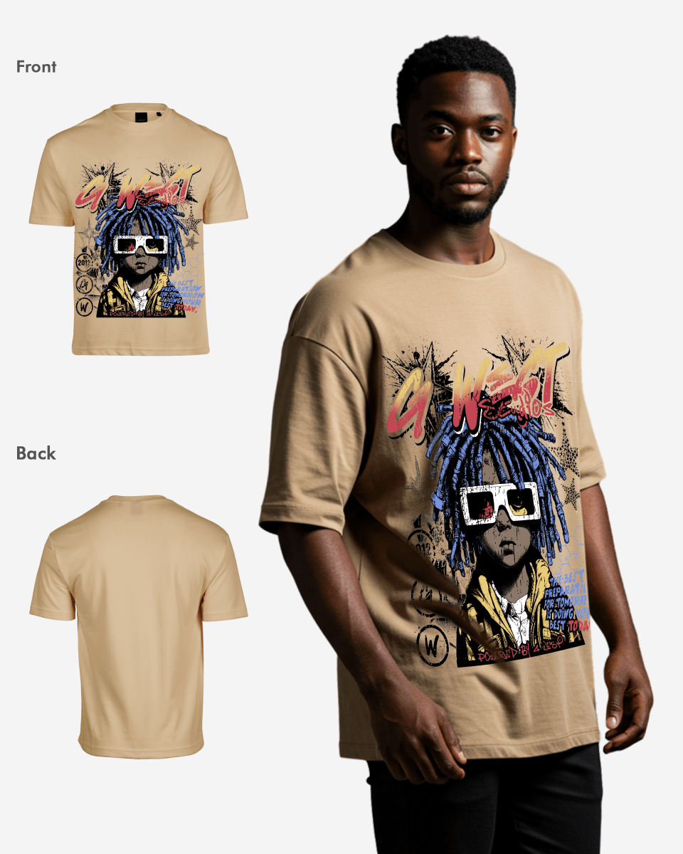 G West Urban Genesis Oversized Tee - G West