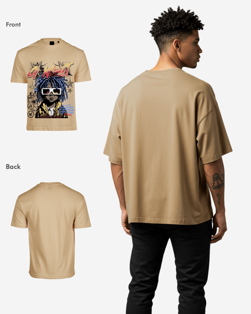 G West Urban Genesis Oversized Tee - G West