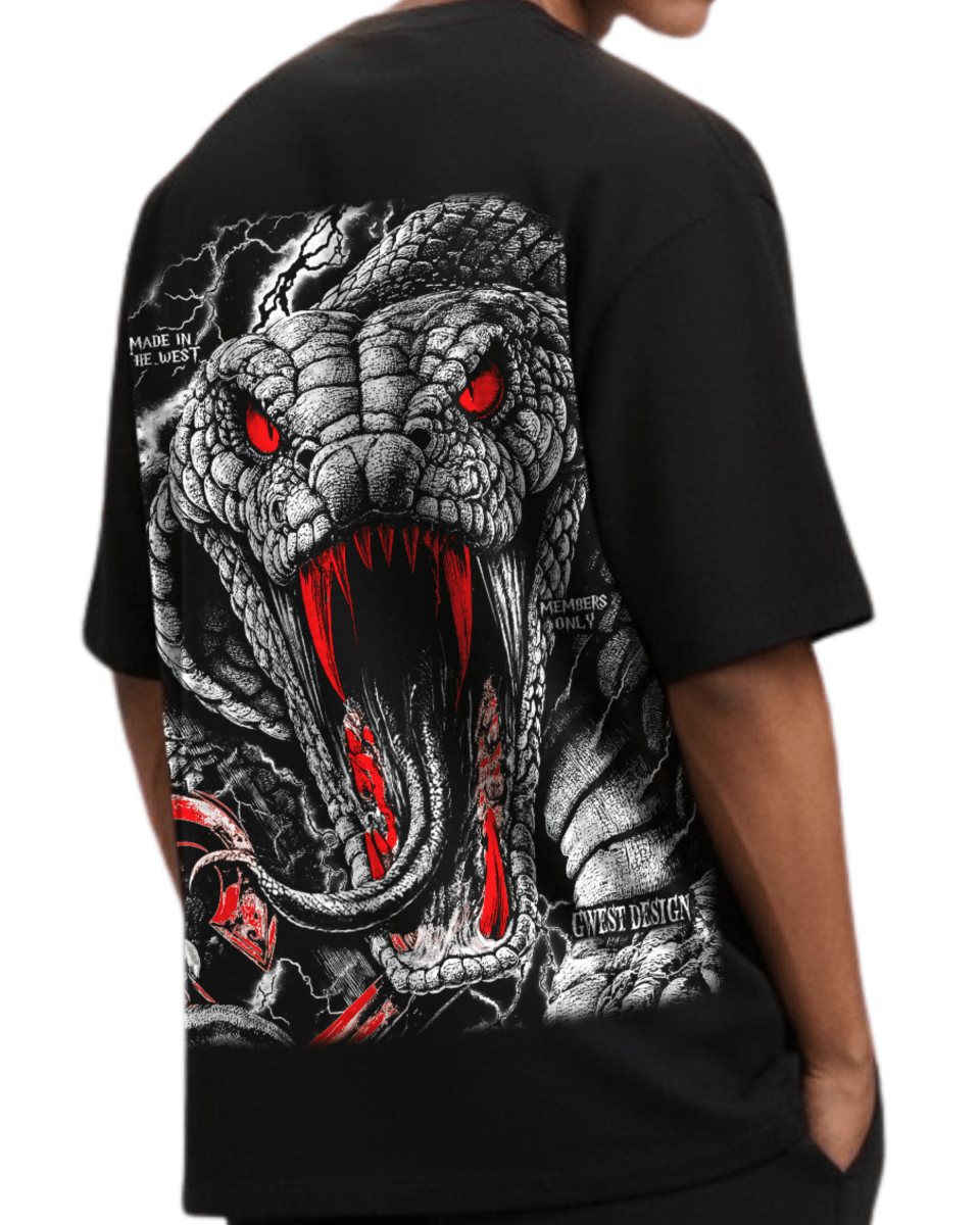 G West Venom Strike Oversized Men's T-Shirt - G West